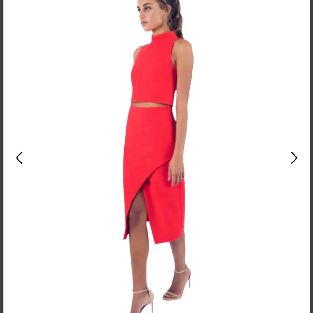 Black Halo Two-Piece Dress
